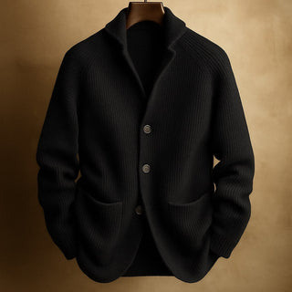 Ashcroft | Ribbed Wool-Blend Knitted Waistcoat