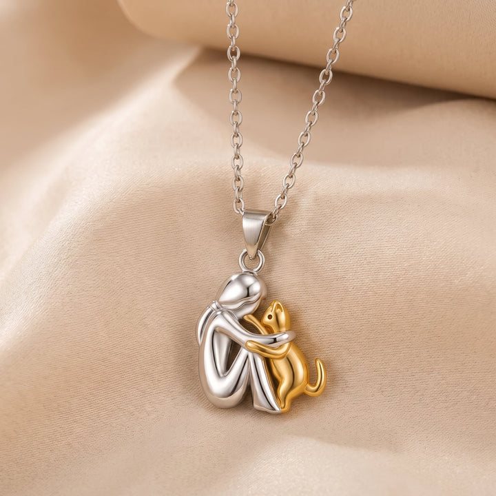 Eternal Embrace Paw Necklace