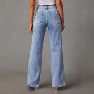 Ashcroft | High-Waisted Wide-Leg Jeans
