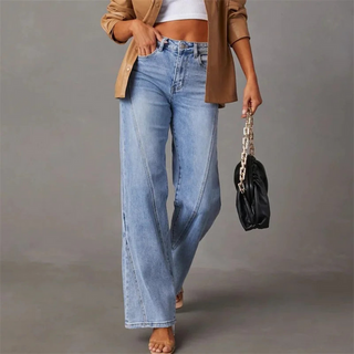 Ashcroft | High-Waisted Wide-Leg Jeans