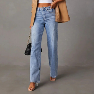 Ashcroft | High-Waisted Wide-Leg Jeans