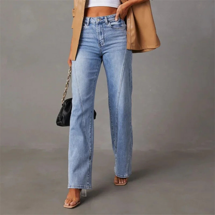 Ashcroft | High-Waisted Wide-Leg Jeans