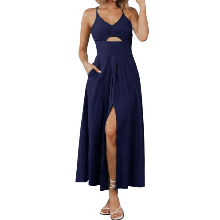 Ashcroft Sleeveless Spaghetti Strap Summer Maxi Dress – view 2