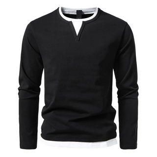 Ashcroft | Long-Sleeve Cotton T-Shirt