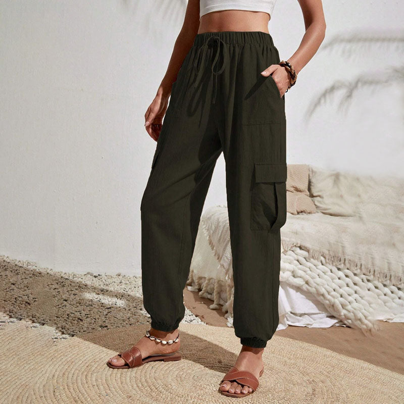 Plain Casual Trousers