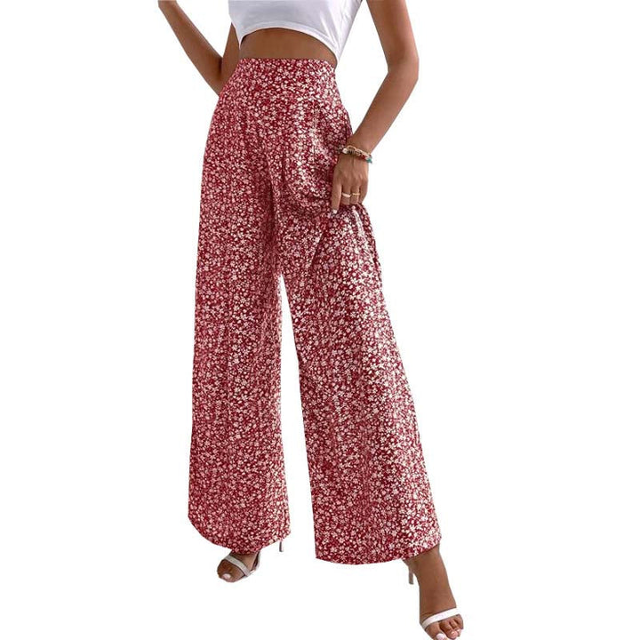 Floral Casual Trousers