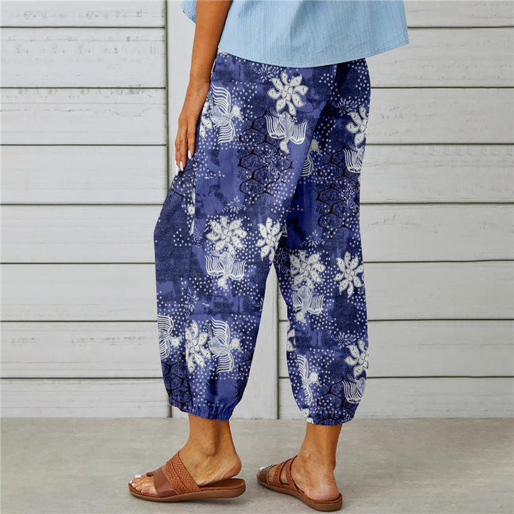 Vintage Print Trousers