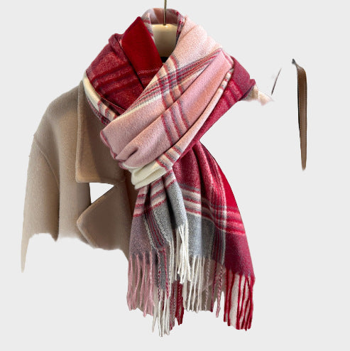 Aveline | Luxury Check Scarf