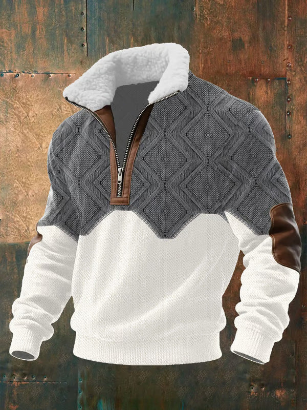 Ettiene | Fleece Zip Turtleneck