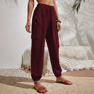 Plain Casual Trousers