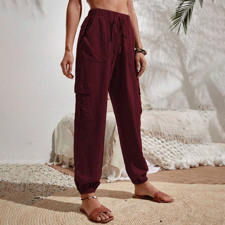Plain Casual Trousers