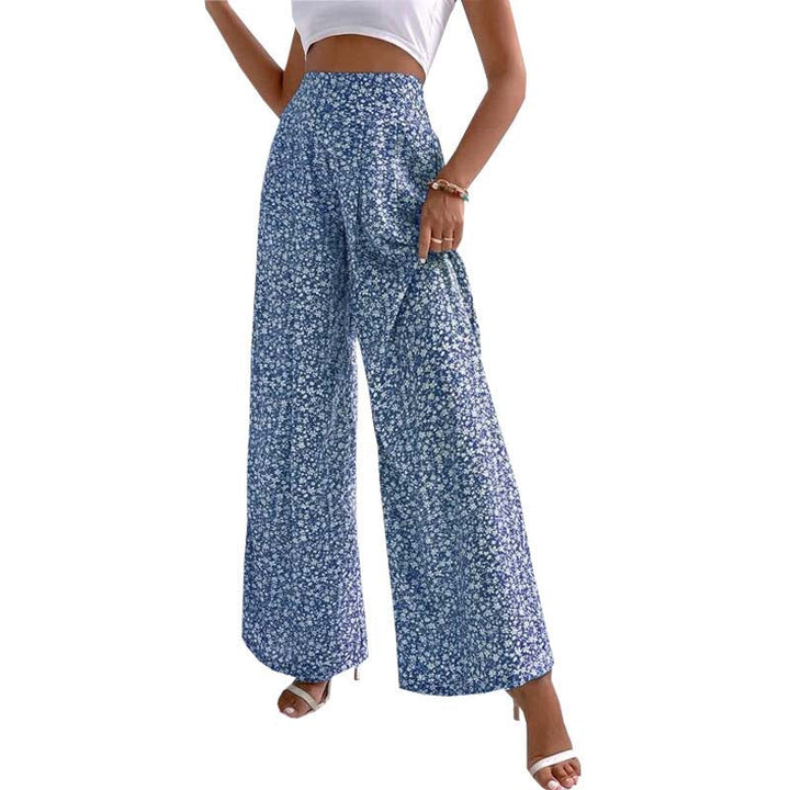 Floral Casual Trousers