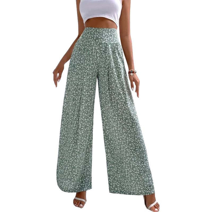 Floral Casual Trousers