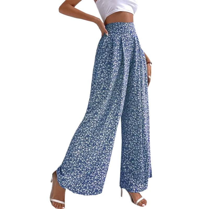 Floral Casual Trousers