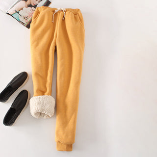 Plain Warm Trousers