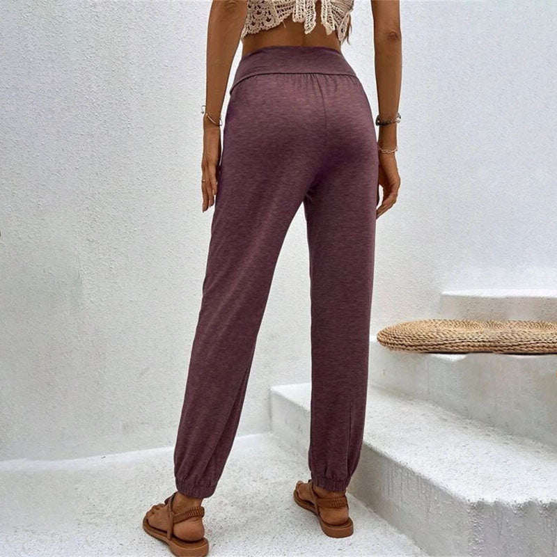 Plain Casual Trousers