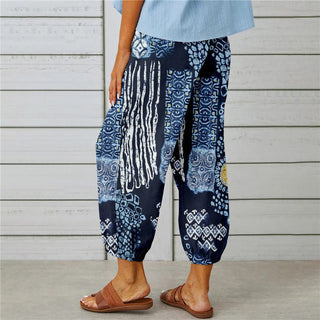 Vintage Print Trousers