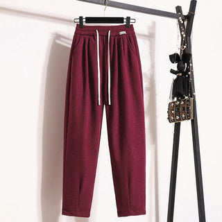 Plain Warm Trousers