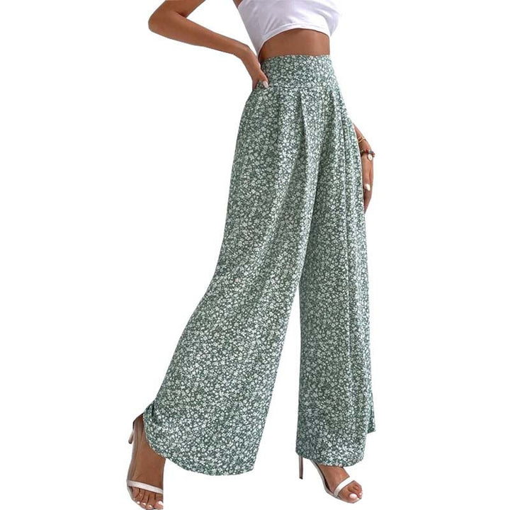 Floral Casual Trousers