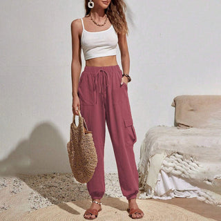 Plain Casual Trousers