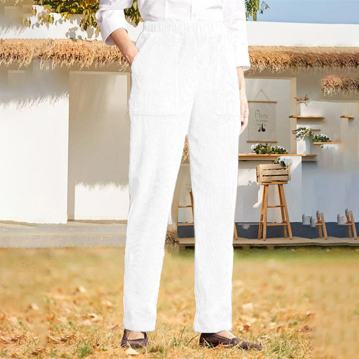 Plain Casual Trousers
