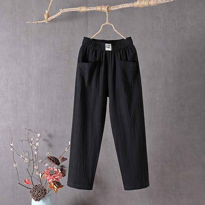 Plain Casual Trousers