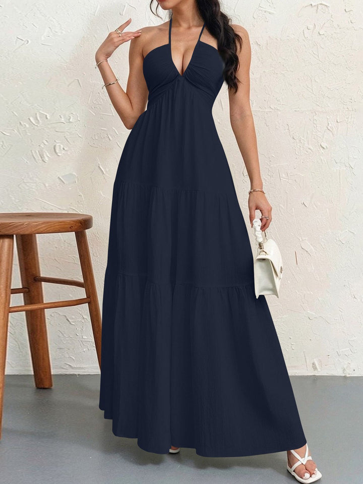 Ashcroft Casual Loose Fit Sleeveless Summer Maxi Dress – view 5