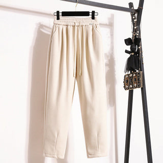 Plain Warm Trousers