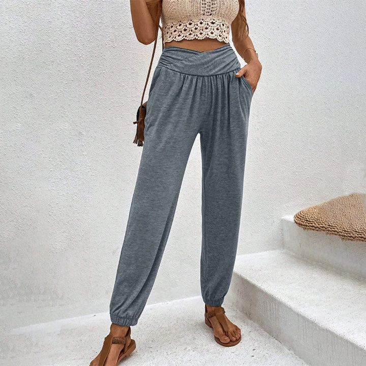 Plain Casual Trousers