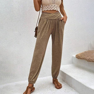 Plain Casual Trousers
