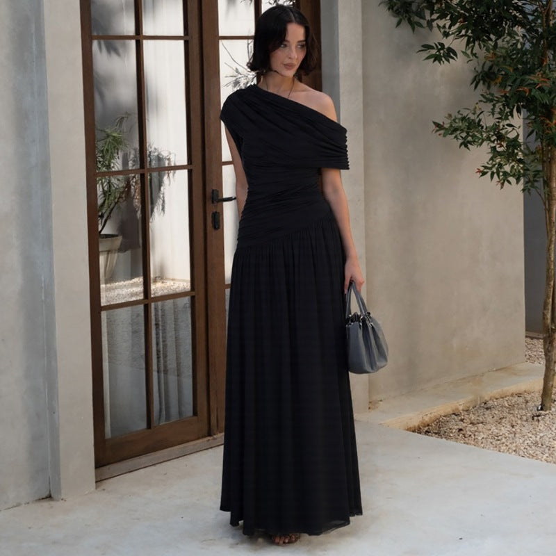 Ashcroft Elegant One Shoulder Evening Dress – view 2