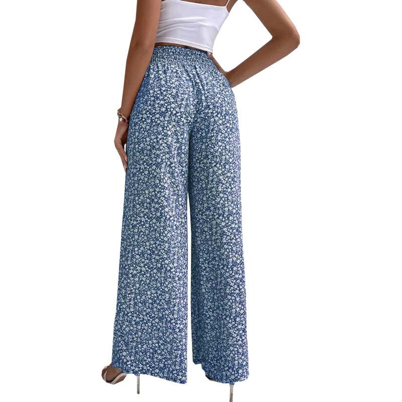 Floral Casual Trousers