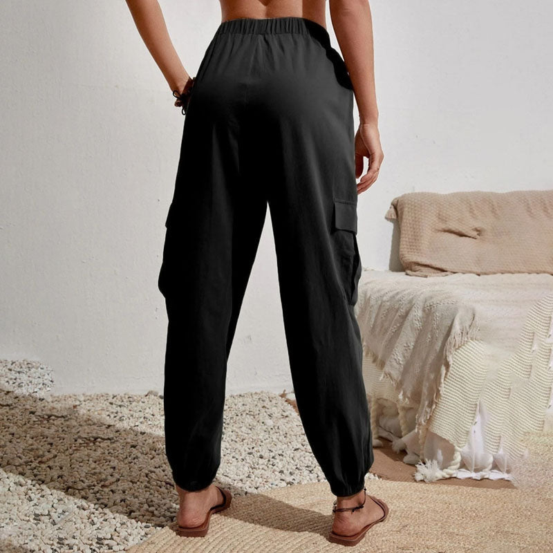 Plain Casual Trousers