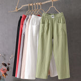 Plain Casual Trousers