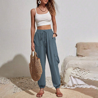 Plain Casual Trousers