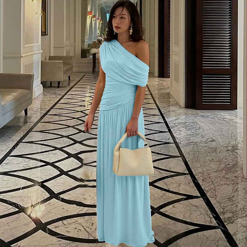 Ashcroft Elegant One Shoulder Evening Dress – view 3