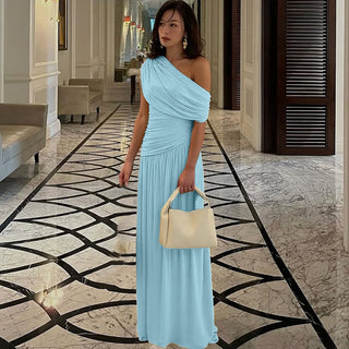 Ashcroft Elegant One Shoulder Evening Dress – view 3