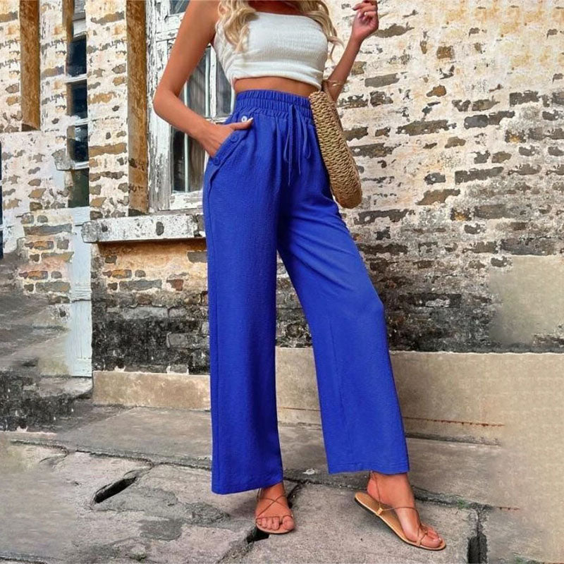 Plain Casual Trousers