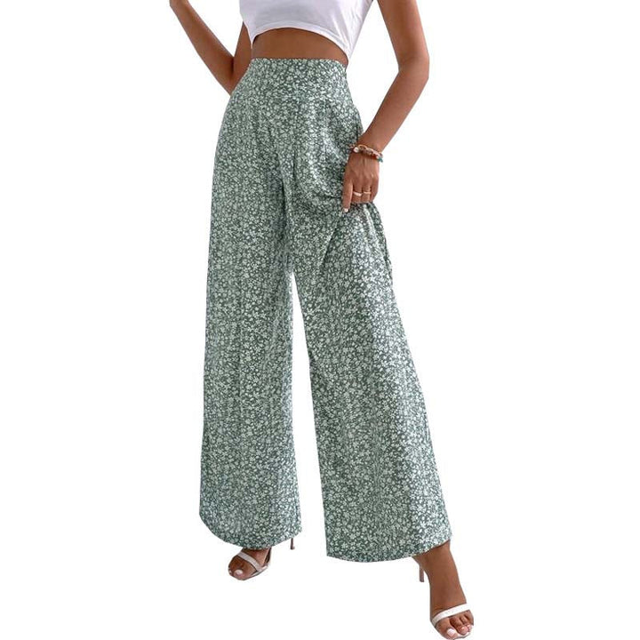 Floral Casual Trousers
