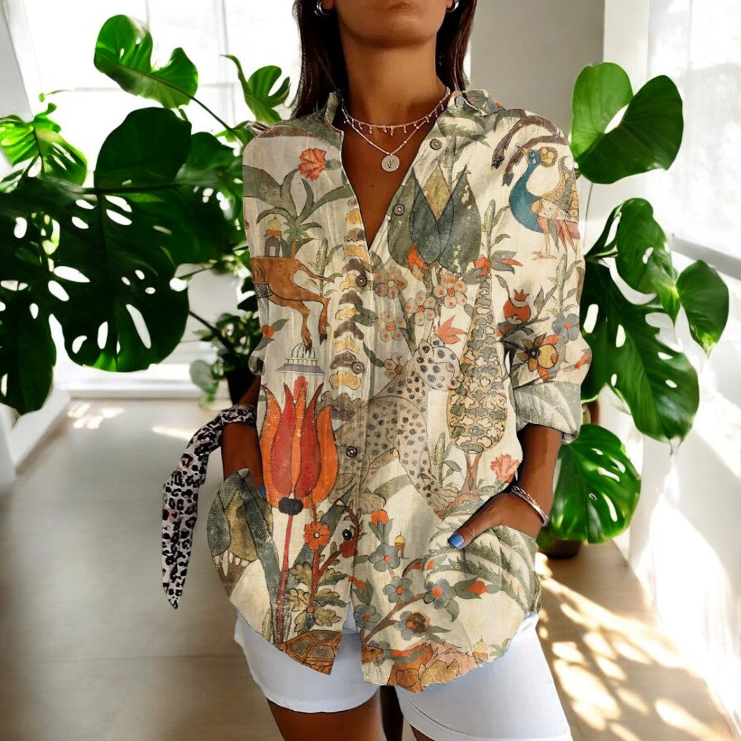 Ashcroft | Irene Stylish Floral Blouse