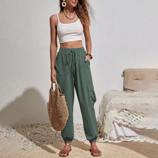 Plain Casual Trousers
