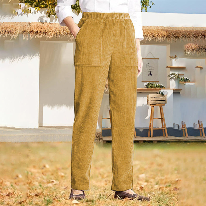 Plain Casual Trousers