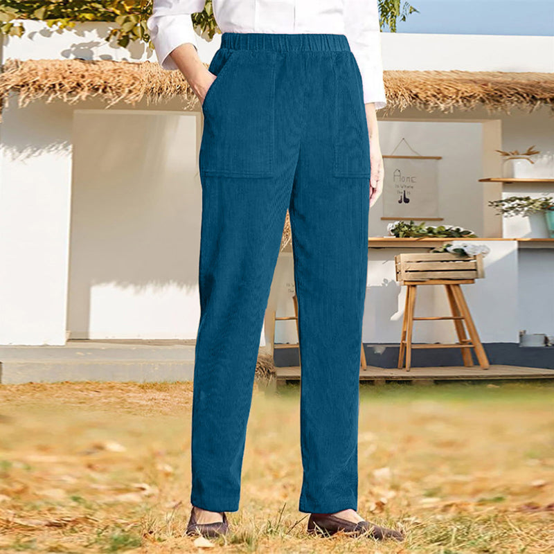 Plain Casual Trousers