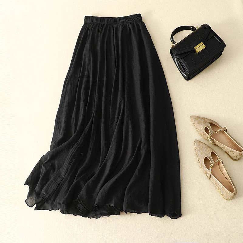 Ruffled Casual Skirt