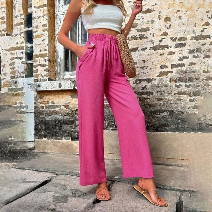 Plain Casual Trousers