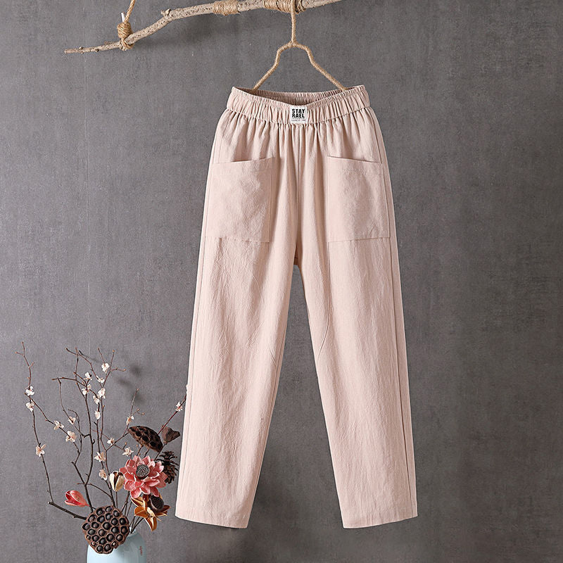 Plain Casual Trousers