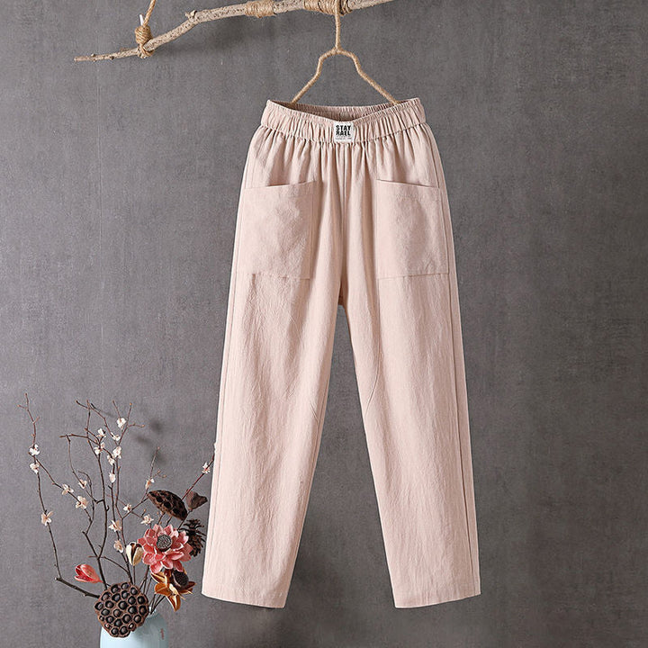 Plain Casual Trousers