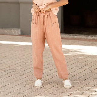 Elastic-Waist Trousers