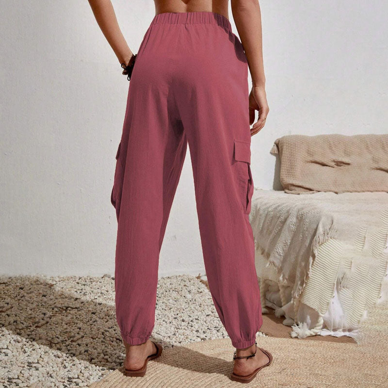 Plain Casual Trousers