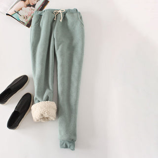 Plain Warm Trousers